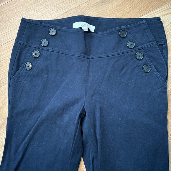 Loft Slacks with Side Buttons - Picture 2 of 5